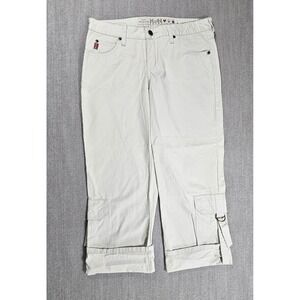 Mud Women's Capri Pants Beige Size 9